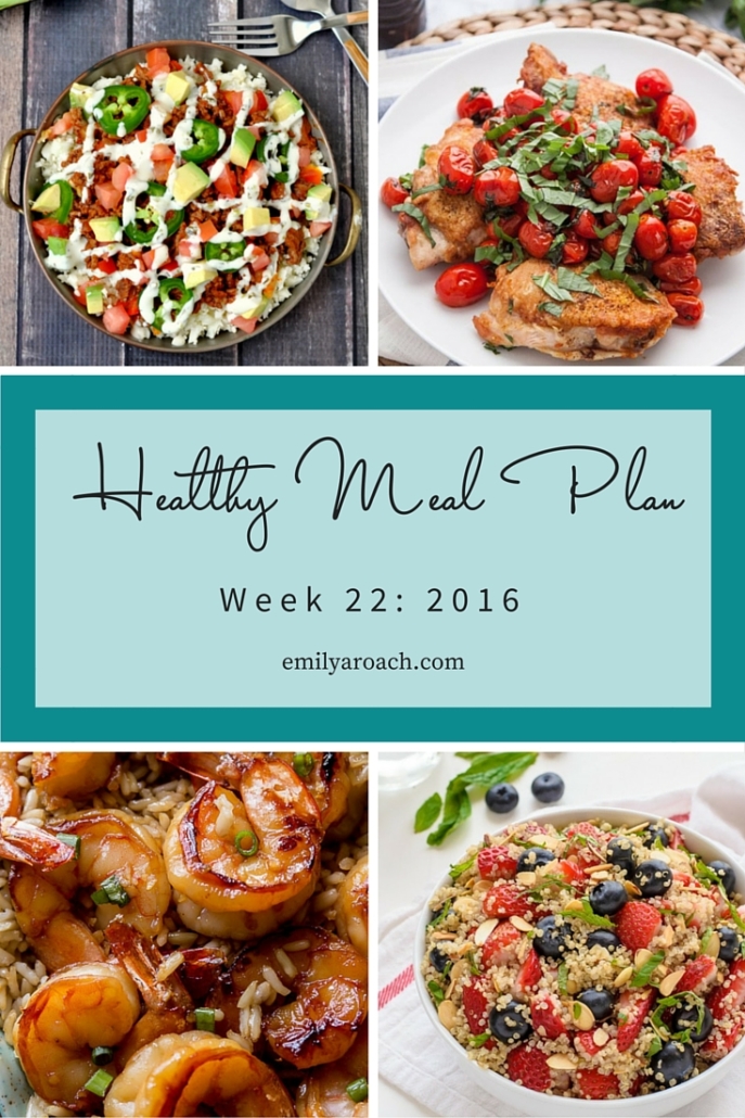 Healthy Meal Plan Emily Roach Health Coach