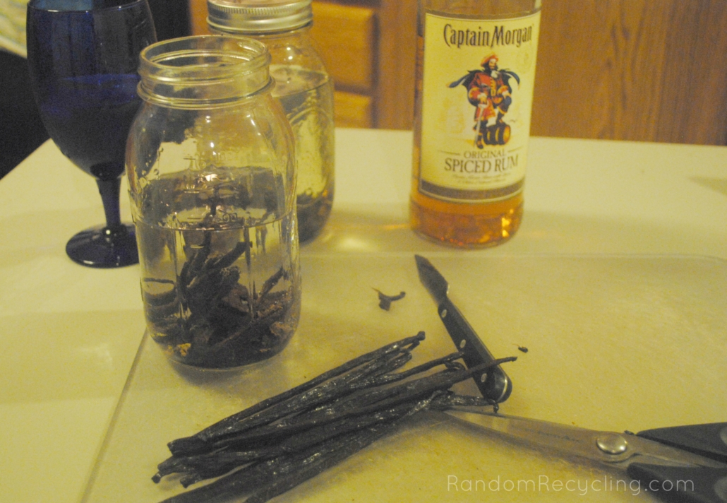 vanilla extract with rum