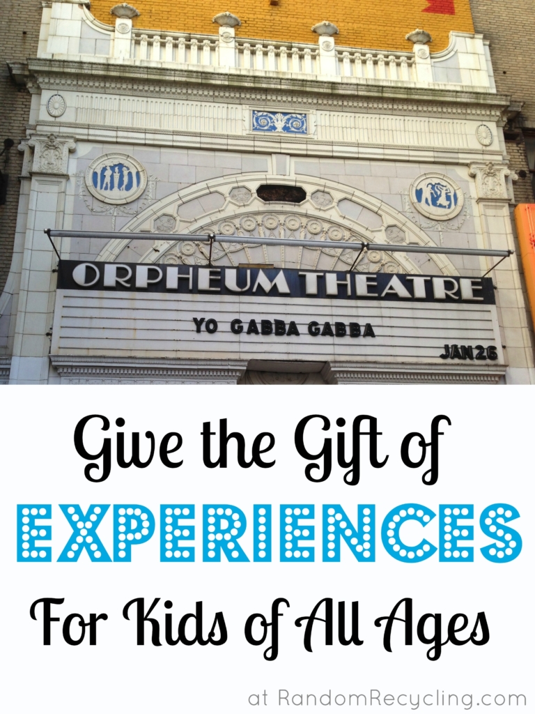 Experience Gift Ideas for Kids
