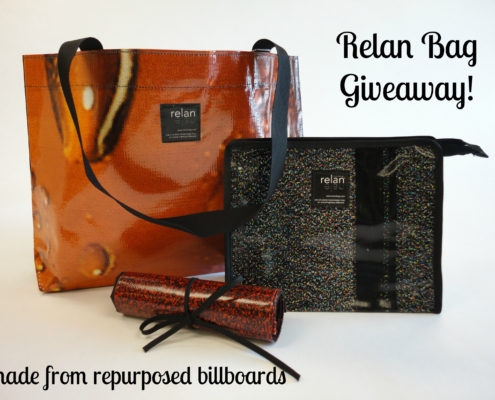 Relan Bag Giveaway at Random Recycling blog