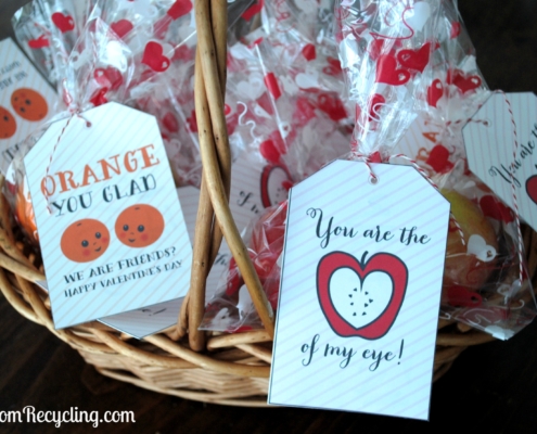 Fruit Valentine Tags