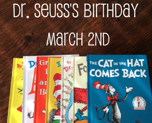 Celebrate dr seuss birthday