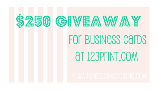 Business Card Giveaway