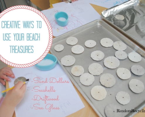 Creative ways to use your beach treasures via RandomRecycling