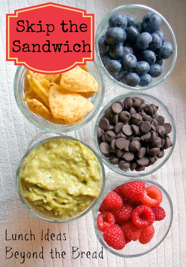 Lunch ideas besides sandwiches