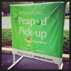 Peapod Pick Up at Stop and Shop