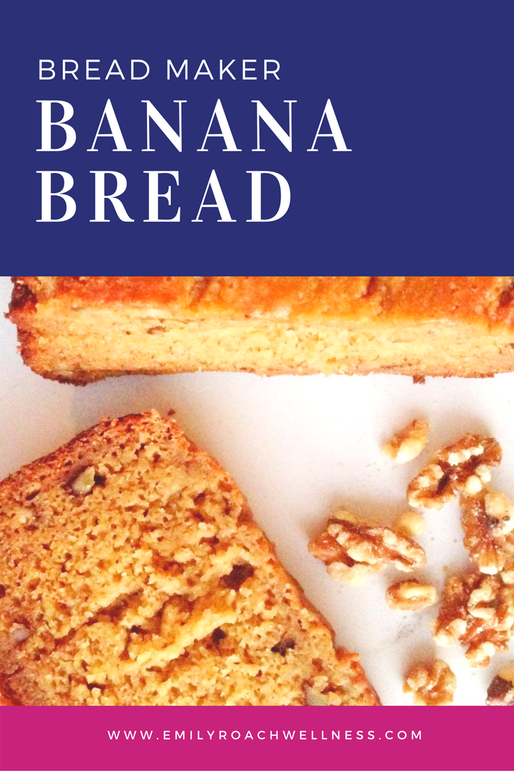 Bread maker banana bread recipe