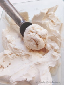 Easy Coconut Ice Cream. Just three ingredients needed!