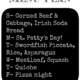 Meal plan monday March 17th