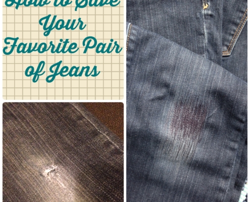 How to save your favorite pair of jeans!