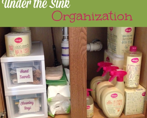 Tips for Under the Bathroom Sink Organization