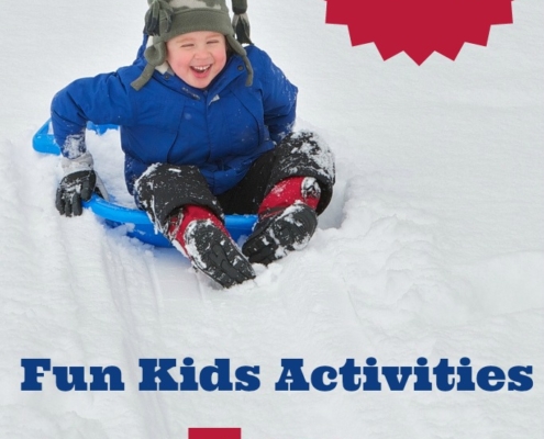 Fun kids activities for snow day fun