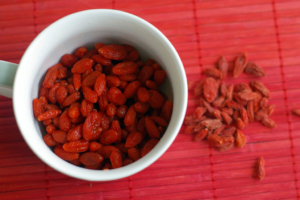 Rehydrate goji berries for smoothies