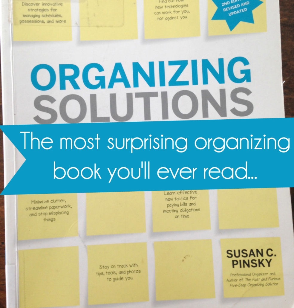 organizing solutions book