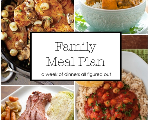 Dinner planning made easy. Here's a weekly menu post full of healthy recipes.