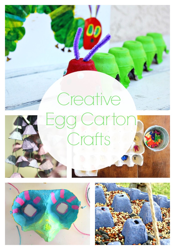 Kids Egg Carton Craft Projects