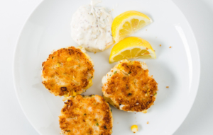 Fish cakes for lunch or dinner