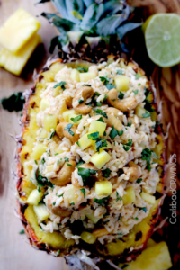 Pineapple Coconut Cashew Rice Recipe