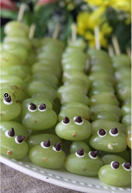 Grape caterpillar for lunch