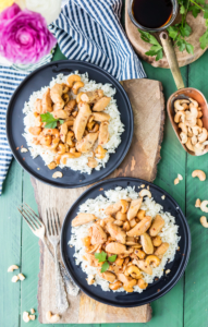 Crock pot Cashew Chicken Recipe