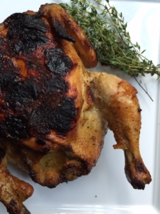 Skillet roasted whole chicken from The Kitchn