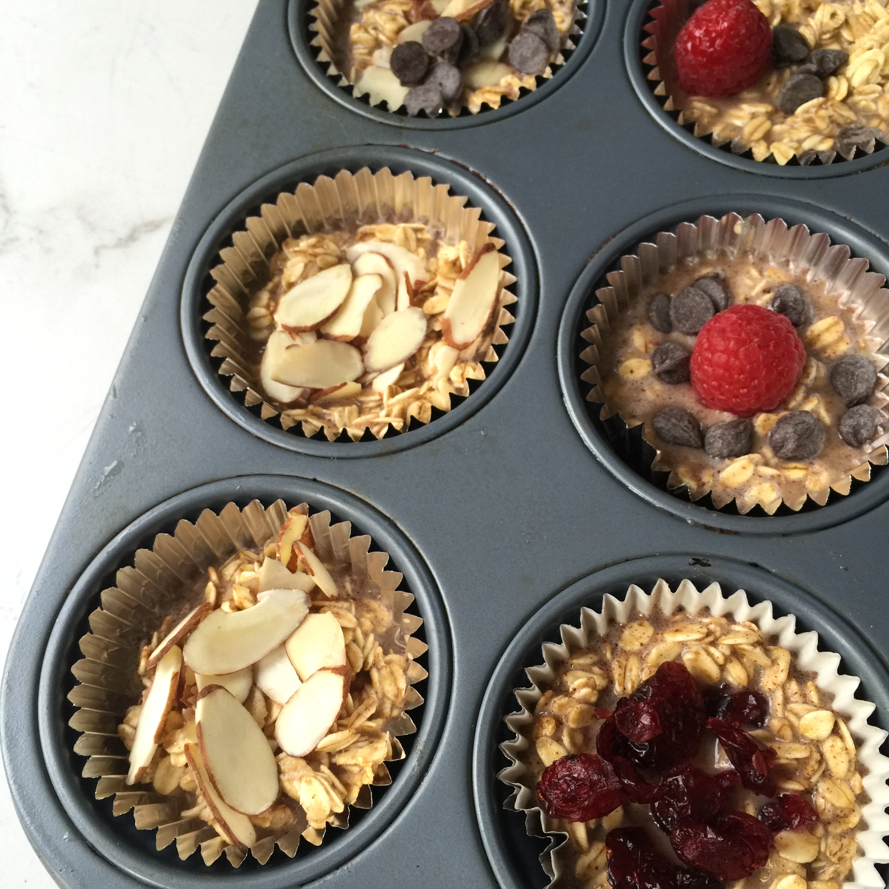 Baked Oatmeal to-go cups