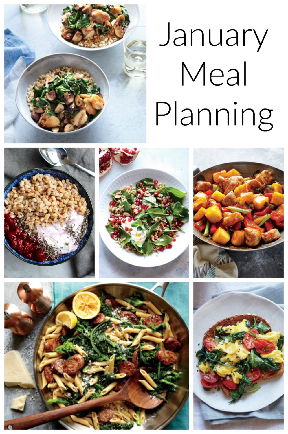 January Meal Plan