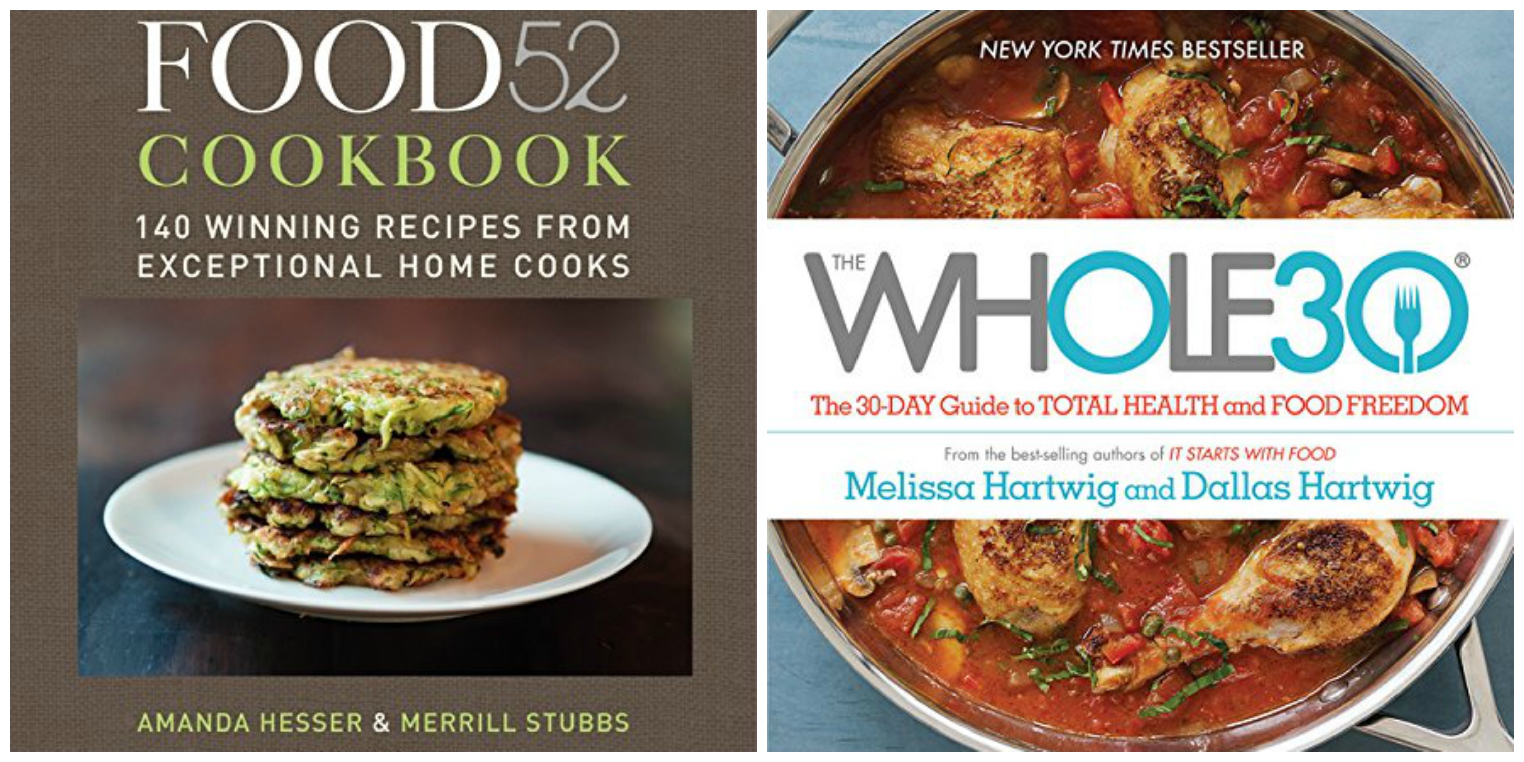 Healthy living cookbooks