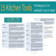 15 Kitchen organizing tools