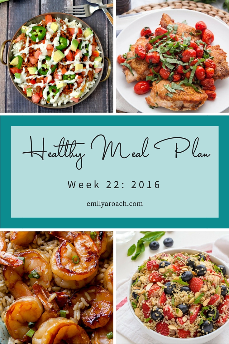 Healthy Meal plan recipes to help you make your meal plan