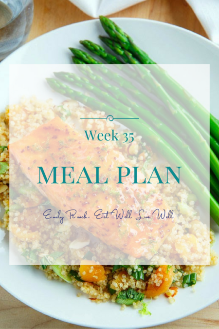 Weekly Meal Plan: Week 35 - Emily Roach Health Coach