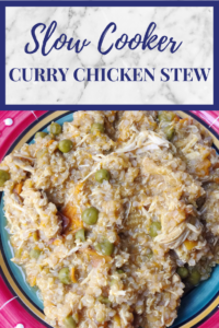 Slow Cooker Easy Curry Chicken Stew