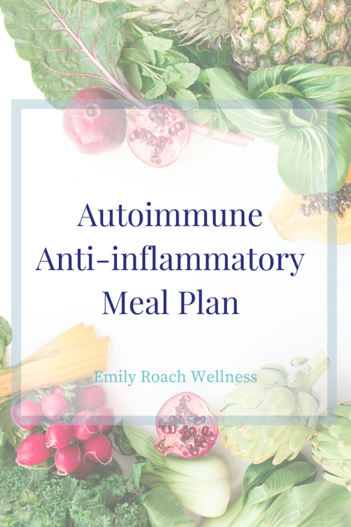 Autoimmune Anti-inflammatory Meal Plan - Emily Roach Health Coach