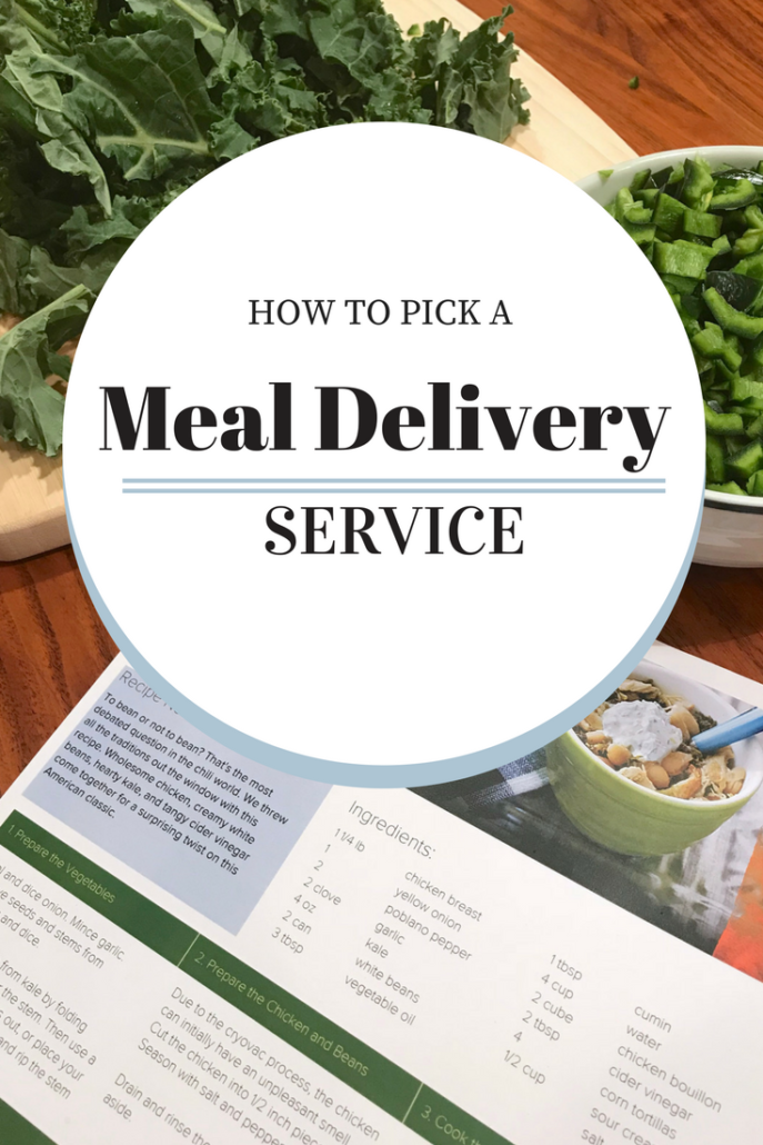 How to pick a meal delivery service_