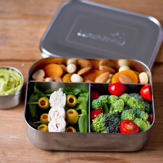 plastic free lunch box lunchbots healthy lunch