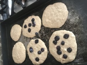 Blueberry Gluten Free Pancake