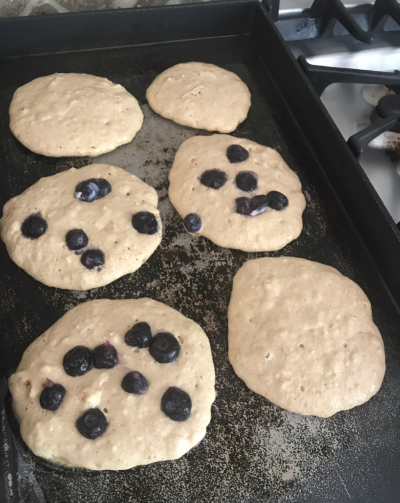 Blueberry Gluten Free Pancake Recipe