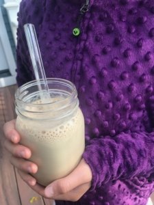 PediaSure®-Alternative Smoothie recipe for kids as a liquid meal replacement.