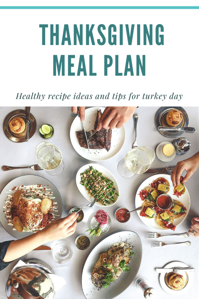 thanksgiving meal plan recipes