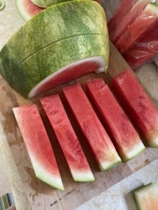 Watermelon Sticks 4th of July meal plan